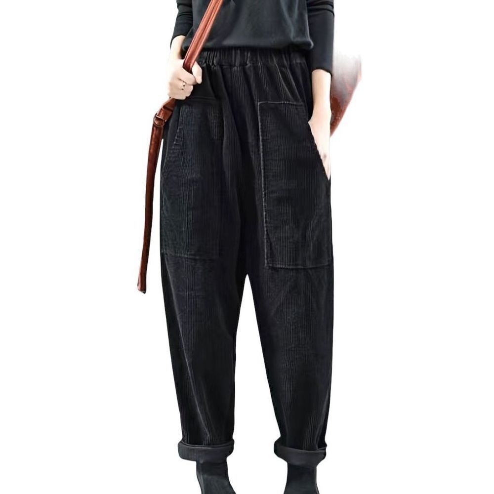 New Black Harem Pants S(4)